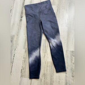 Athleta Elation 7/8 Tights Tie Dye Legging High Waist XS